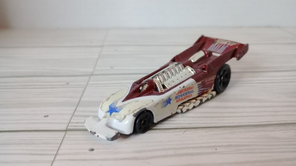 Hot Wheels 1999 McDonalds Mattel Del Worsham Dragster 1/64 Scale Die Cast